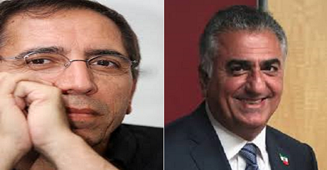 رضا پهلوی و محسن مخملباف