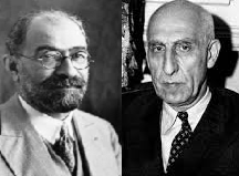 محمد مصدق و محمد علی فروغی